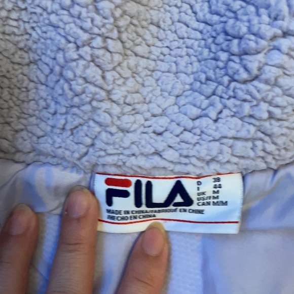 Purple lilac Sherpa jacket - Picture 4 of 5